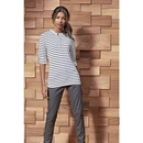 Womens Long-John Roll Sleeve Tee