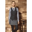 Ladies` Lined Polyester Waistcoat