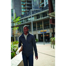 Parkline Full Zip Mini Stripe Fleece