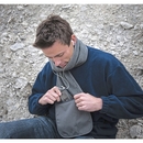 Scarf with Zip Pocket