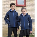 Youth Hooded Soft Shell Jacket