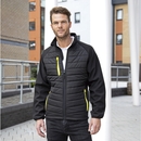 Black Compass Padded Soft Shell Jacket
