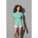 Sharon Slub V-Neck Women