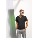 Camiseta con cuello en V elástica para hombre Feel Good