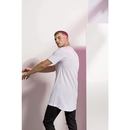 Men`s Longline T-Shirt With Dipped Hem