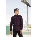Men`s Brushed Check Casual Shirt