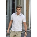 Luxury Stripe Stretch Polo
