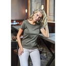 Camiseta Raw Edge para mujer