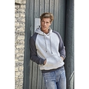 Two-Tone Hooded Sweatshirt