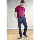 Chino da uomo elasticizzato con cintura flessibile