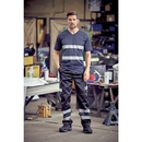 Hi Vis Top Cool Super Light V-Neck T-Shirt