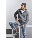 Men`s Authentic Melange Zipped Hood Sweat