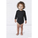 Body a maniche lunghe bebé in jersey fine