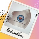 PREMIUM Gesichtsmaske aus Filtervlies mehrfach verwendbar - Modell: David - 2 Stk.
