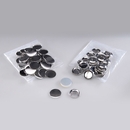 100 chapas con imperdible 50mm