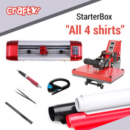 CraftY StarterBox "All 4 Shirts" (boîte de démarrage)