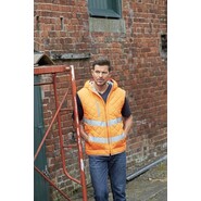 YOKO Hi-Vis Kensington Hooded Gilet