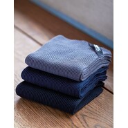 Neutral Rib Knit Kitchen Cloth (2 pièces)