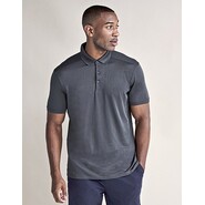 Henbury Polo Stretch Homme Slim Fit + Finition Wicking