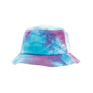 FLEXFIT Festival Print Bucket Hat (Purple, Turquoise, One Size)