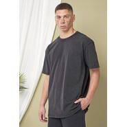 Build Your Brand Acid Washed Heavy Oversize Tee