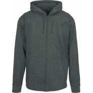 Build Your Brand Basic Zip Hoody