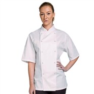 Dennys London Short Sleeve Chef Jacket