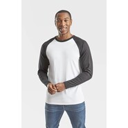 Fruit of the Loom Long Sleeve Baseball T