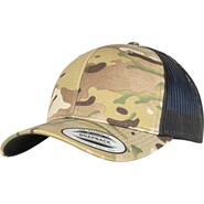 FLEXFIT Retro Trucker Multicam Cap