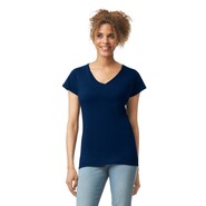 T-shirt Gildan Softstyle® col V pour femme