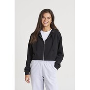 Just Hoods Moda Donna Cropped Zoodie