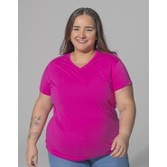 JHK Ladies´ Curves T-Shirt V-Neck