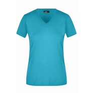 James&Nicholson Ladies´ Slim Fit V-T