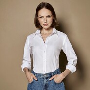 Kustom Kit Women´s Tailored Fit Workwear Oxford Shirt Long Sleeve