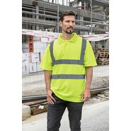 Korntex High-End Polycotton Hi-Vis Polo Shirt Cambridge