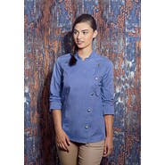 Karlowsky ladies chef jacket jeans style