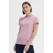 SOL´S Women´s Round Neck Striped T-Shirt Miles