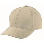 Myrtle beach 6 panel polyester peach cap