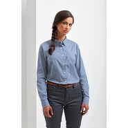 Premier Workwear - Camicia a maniche lunghe a quadri Maxton da donna