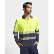 Roly Workwear Polo Shirt Vega Long Sleeve