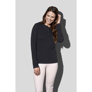 Stedman® Sharon Henley Long Sleeve Women