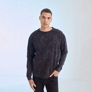 SF Men Unisex Washed Tour Sweat