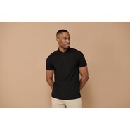 Henbury Hombre Slim Fit Stretch Polo + Wicking Finish
