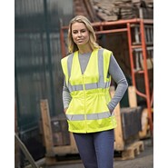 YOKO Ladies´ Hi-Vis Executive Waistcoat