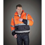 YOKO Hi-Vis Two-Tone Bomber Jacket