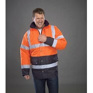 YOKO Hi-Vis Two-Tone Motorway Jacket