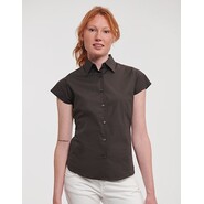 Russell Collection Ladies´ Short Sleeve Fitted Stretch Shirt