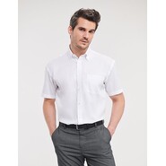 Russell Collection Men´s Short Sleeve Classic Ultimate Non-Iron Shirt