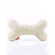 Mbw MiniFeet® Hundespielzeug Knochen mit Quietschfunktion (Creme, One Size)