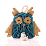 Mbw MiniFeet® Dog Toy Owl (Azul, Talla única)